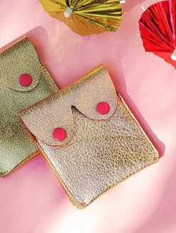 Alkemest Metallic Boob Pouch