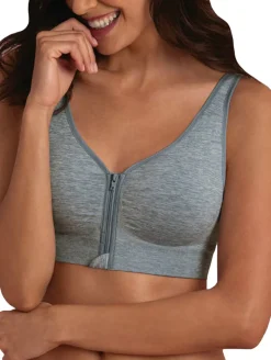 Anita Lynn Zipper Front Close Bra