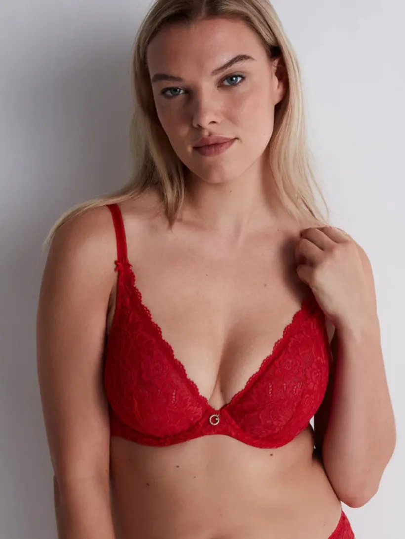 Aubade Rosessence Triangle Plunge Bra