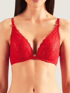 Aubade Rosessence Triangle Plunge Bra