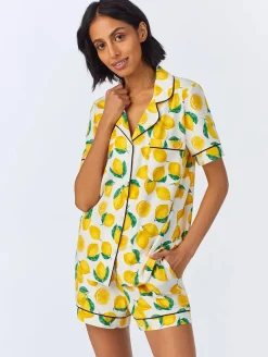Bed Head Short Sleeve And Shorty PJ Set