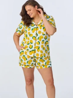 Bed Head Short Sleeve And Shorty PJ Set