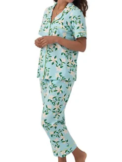Bed Head Short Sleeve Classic Crop PJ Set