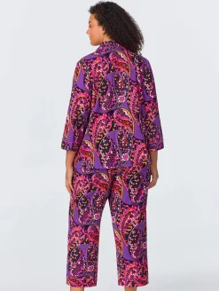Bed Head x Trina Turk Classic Crop PJ Set