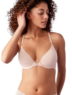 b.tempt'd Inspired Eyelet Front Closure Bra