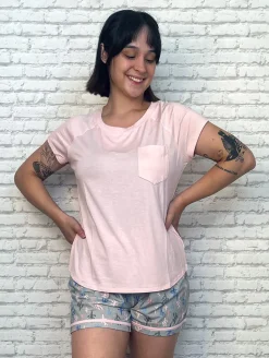 Cool Girl French Twist PJ Set