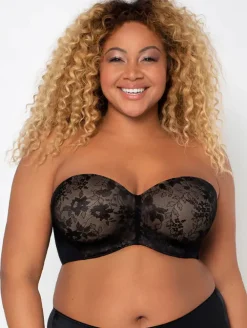 Curvy Couture Strapless Bra