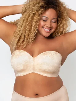 Curvy Couture Strapless Bra