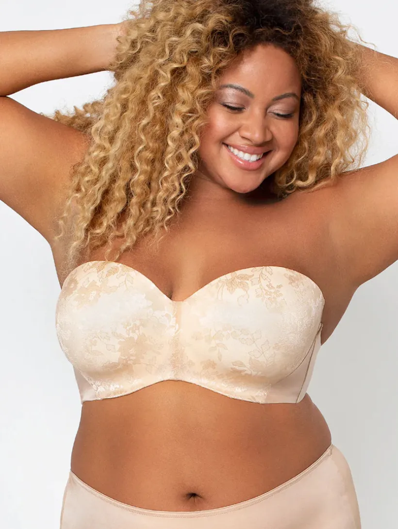 Curvy Couture Strapless Bra