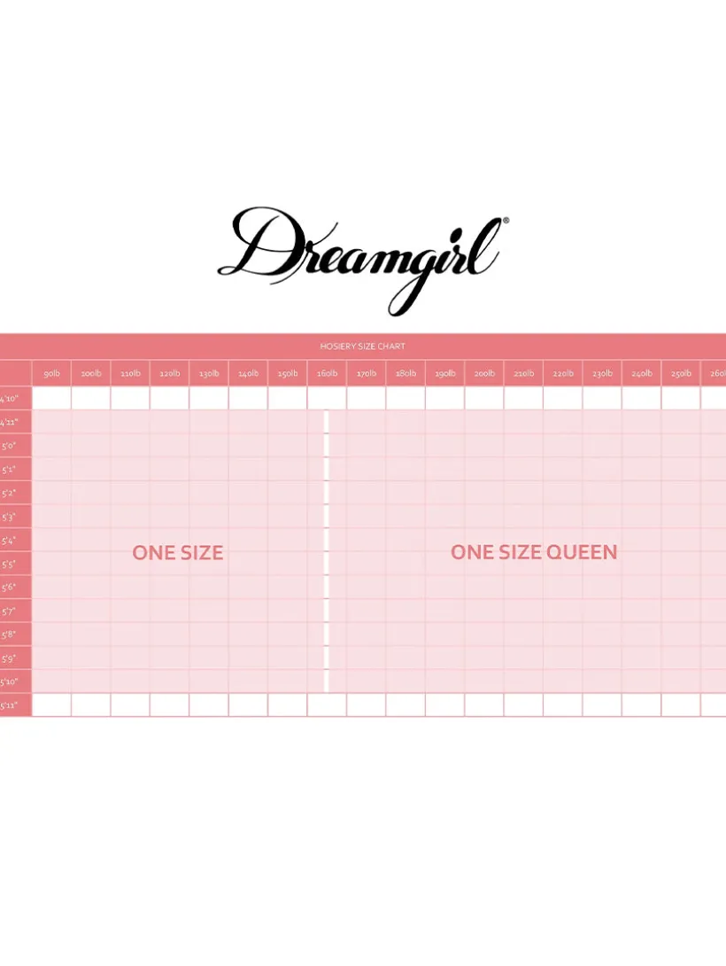 Dreamgirl Back Seam Stockings