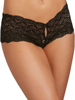 Dreamgirl Heart Lace Open Panty