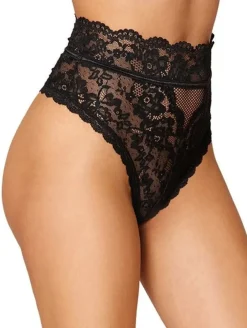 Dreamgirl High Waist Lace Thong