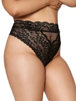 Dreamgirl High Waist Lace Thong