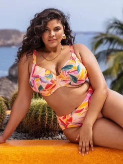 Elomi Sancho Beach Plunge Bikini Top