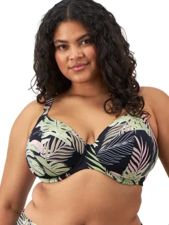 Elomi Tropical Retreat Plunge Bikini Top