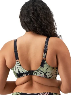 Elomi Tropical Retreat Plunge Bikini Top
