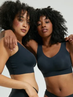 Evelyn & Bobbie Defy Bra