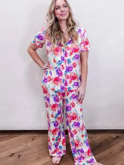 Georgia Rylan Button Up PJ Set