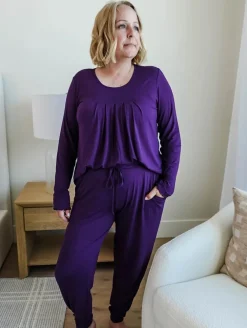 Georgia Rylan Long Sleeve and Jogger PJ Set