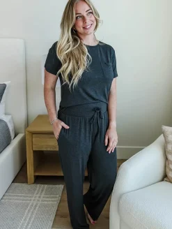 Georgia Rylan Tee and Pants PJ Set