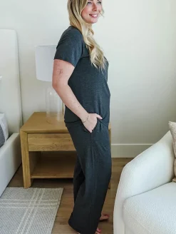 Georgia Rylan Tee and Pants PJ Set