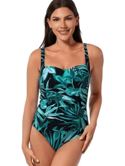 Jantzen Bold Paradise Adjustable One Piece Swimsuit