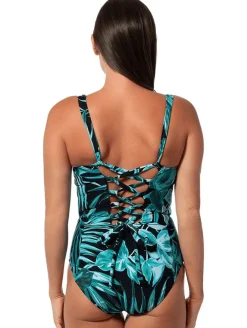Jantzen Bold Paradise Adjustable One Piece Swimsuit