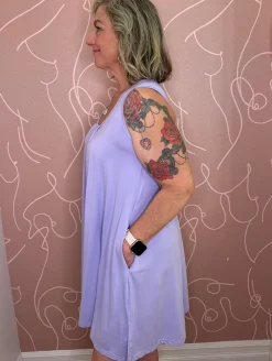 Lav & Kush Pleated Tank Dress
