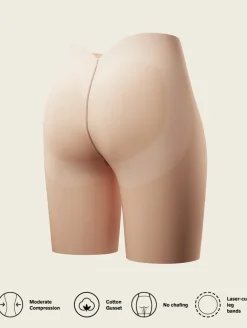 Leonisa InvisiPlunge Low Back Shaper Shorts
