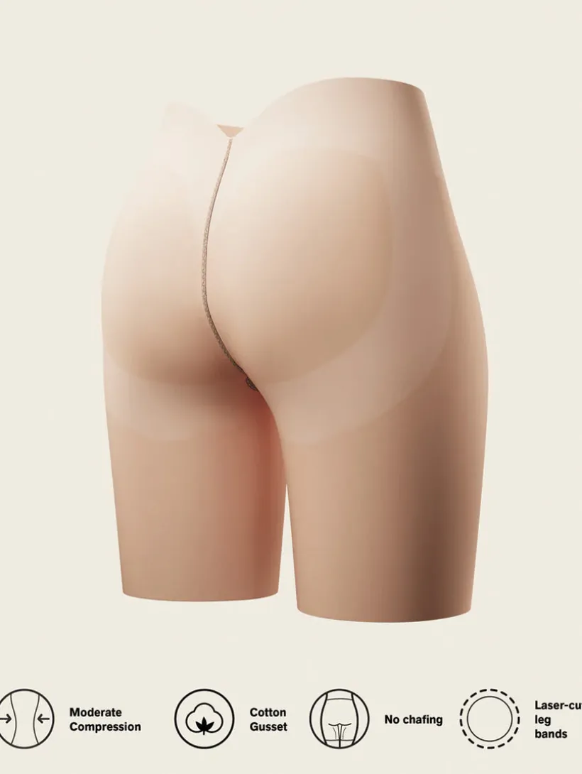 Leonisa InvisiPlunge Low Back Shaper Shorts