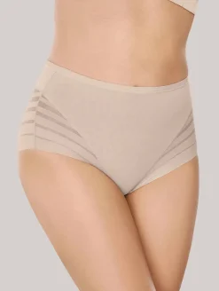 Leonisa Lace Stripe Shaper Panty