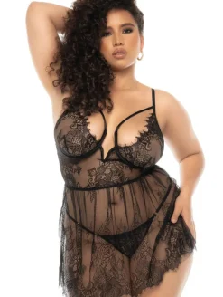 Mapale Lace Babydoll