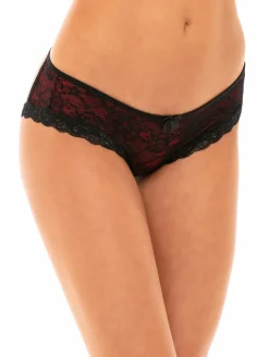 Oh La La Cheri Raissa Lace Overlay Cage Panty