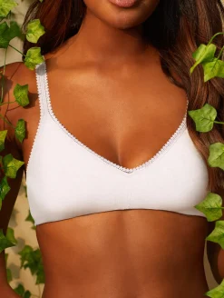 On Gossamer Pima Cotton Bralette