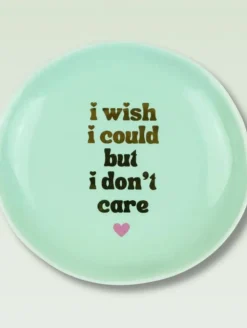 Properly Improper Round Trinket Tray