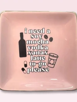 Properly Improper Square Trinket Tray