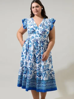 Salema Floral Midi Dress