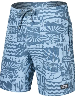 SAXX Betawave 2N1 Boardie 17" Swim Shorts