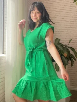 Tribal Cap Sleeve Dress