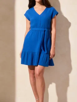 Tribal Cap Sleeve Dress